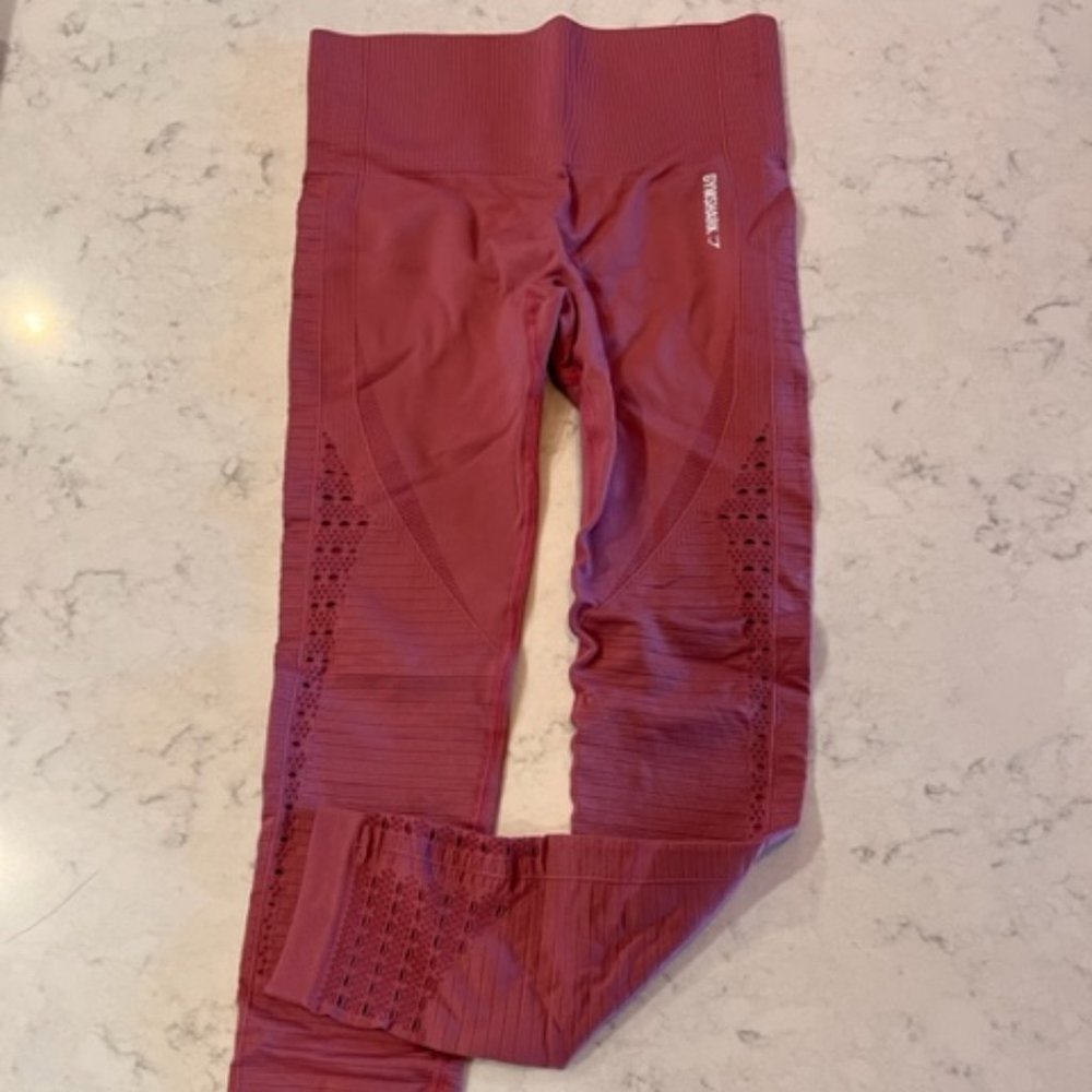 Gymshark Seamless Energy High Waisted Legging- Dusty Rose